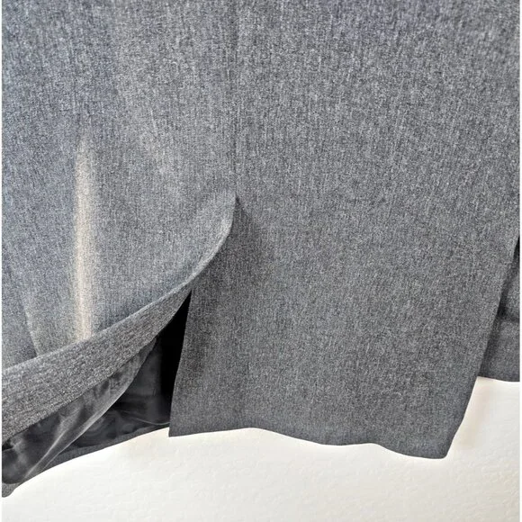 Circle S Men’s 46L Western Blazer Gray Black Yoke Lined 2-Button Cowboy Coat - Picture 11 of 16